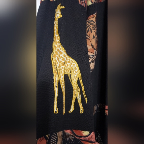 Fully Lined Cotton Trapeze Jacket - Black - 2x (Runs Large) - Picture 6 of 8